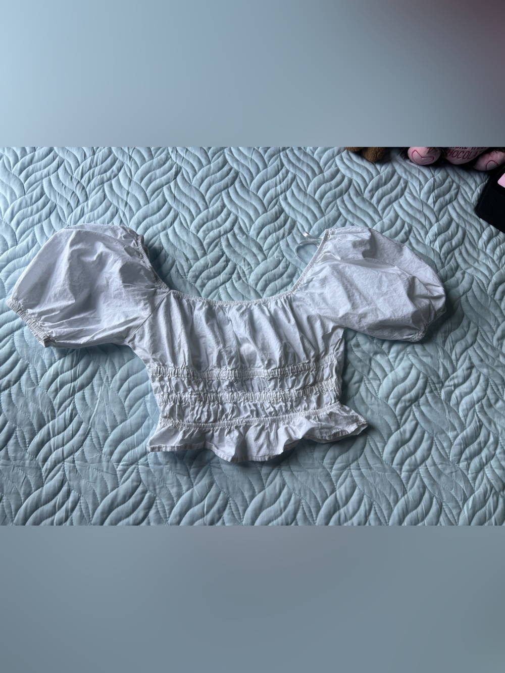 Off the Shoulder Crop Top size S